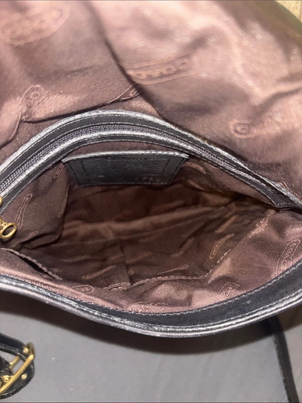 Vintage Coach leather bag